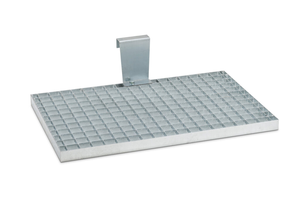 Simply latch grate onto existing Aqua Cube + systems for easy installation. 